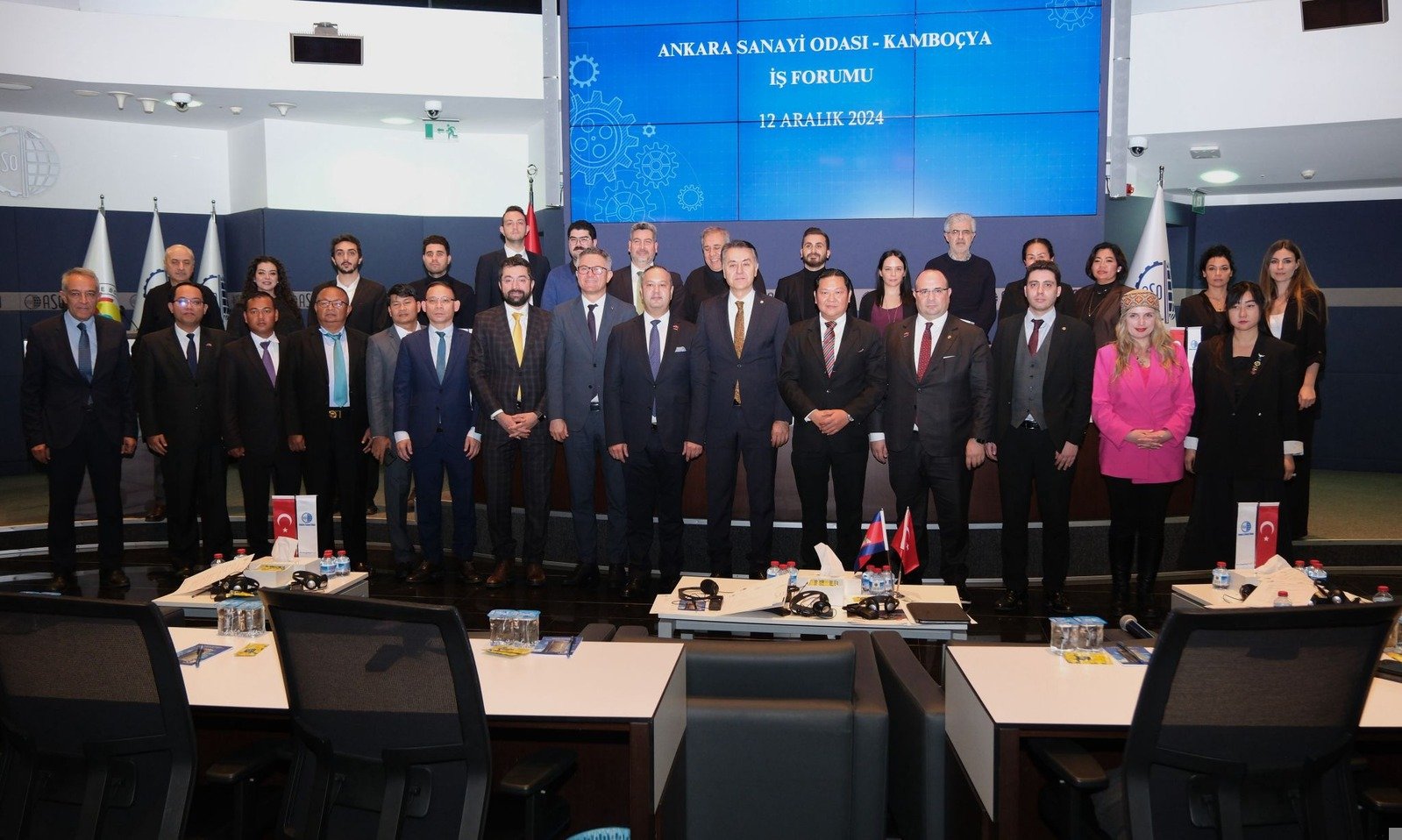 ASO - Kamboçya İş Forumu’nda  Banaks Sanitary Katılımı